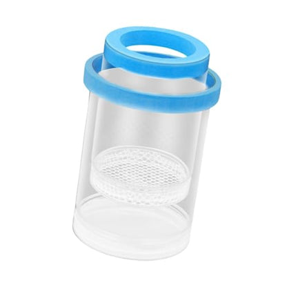 Incubation Box Fish Tank, Hatchery Cultivating Container, Isolation Box, Aquarium Breeding Tank for Betta Fish, Blue