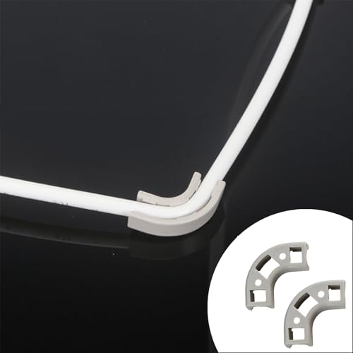 10Pcs 90 Degree Elbow Conduit 1/4 Flow Elbow Clamp, Right Angle Adapter for 1/4’’ PE Pipe RO Tubing Fittings Water Filter Reverse Osmosis Parts, Grey