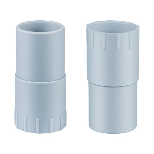 2 Pack Heavy-Duty Aquarium Rubber Connectors Compatible with Fluval FX4 FX5 FX6 High-Performance Canister Filter Food-Grade Rubber Hose Connector Replacement A214 A218 A219 Aquarium Filtration Systems