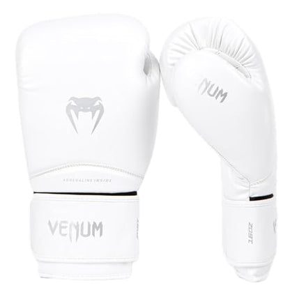Venum Contender Boxing Gloves - color: White/Silver, size: 14-Ounce, style: Contender 1.5