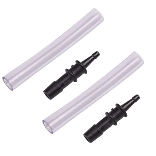 Manometer Tube Adapter Converts 3/16 inch tubes to 5/16 inch to fit inlet and outlet valves(include Hose and Hose Barb Reducer Fitting)