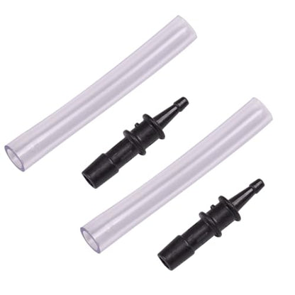 Manometer Tube Adapter Converts 3/16 inch tubes to 5/16 inch to fit inlet and outlet valves(include Hose and Hose Barb Reducer Fitting)