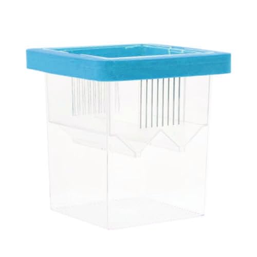 Baby Fish Breeding Box Clear Isolation Aquarium Hatchery Incubator with Suction Cups for Newborns Shrimp Fish Hatchery