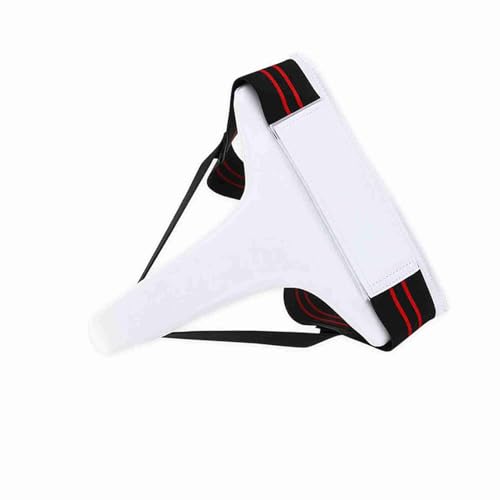 Dioche Protective Cup Womens Taekwondo Groin Guard - Ergonomic Design Boxing Karate Protector for Optimal Coverage - Durable PU Leather - Size L - size: Large