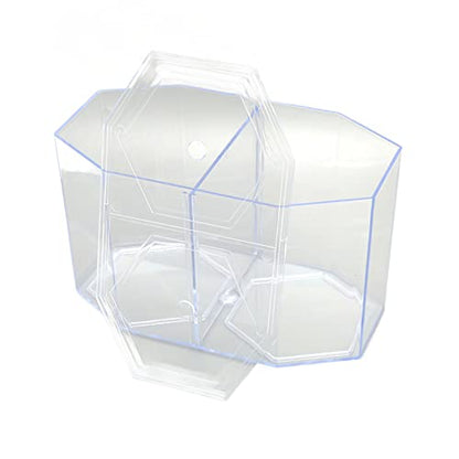 Tbest Rium Fiser Box Multipurpose Transparent Al Fish Ition Box for Fising Pet Plieish and Aries