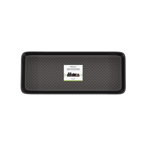 1 Pack Rubber Large Boot Tray for Entryway,Long Shoe Tray,Slim Boot Mat for Indoor and Outdoor Use, 16x40 in (Pack of 1)