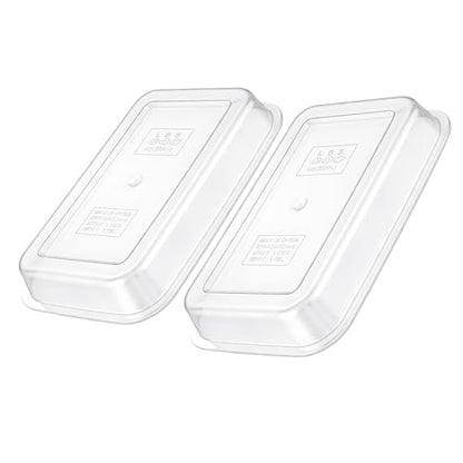 Sprouts Growing Acrylic lid for 2-Tier 10.4 inch Trays, Microgreens Growing lid, Seed Sprouting Sprouts for Beans Alfalfa Broccoli Wheat Grass - size: 10.7"L × 7.87"W × 2.17"H Lid