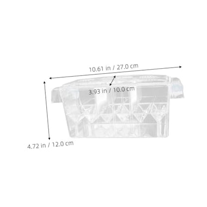 Homoyoyo Aquarium Breeding Tank Acrylic Isolation Box Fish Hatchery Incubator for Fish Tank Spawning and Nursery Use