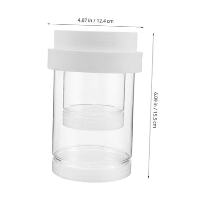 BESPORTBLE 1 Set Floating Fish Fry Incubation Box Aquarium Breeder Hatchery for Betta Guppy Shrimp Efficient Isolation Safe Environment Water Level Stability for Home Professional Use - size: 15.50X12.40X12.40CM