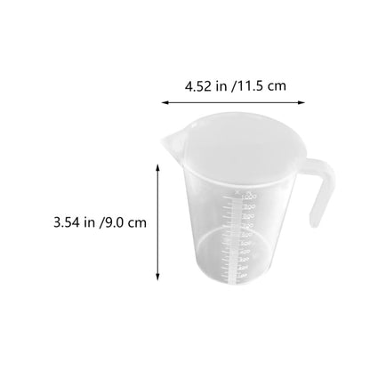 SOLUSTRE 1Pc Water Changing Cup with Measurement Scale Aquarium Supplies for Fish Feeding Design for Easy Liquid and Dry Ingredient Measurement