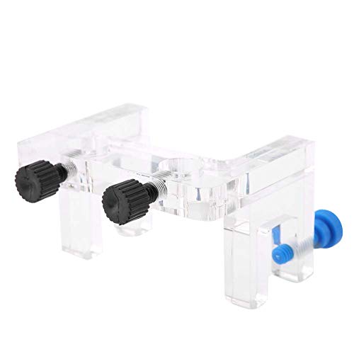 Acrylic Aquarium Probe Holder, Holds 2 Probes for Aquarium and Filter with Screws for Easy Installation