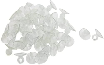 XYWHPGV Clear Silicone Suction Cup Clip Sucker Aquarium Air Pump Accessories 50pcs(e48b0 afbb7 4569d 16636 209f5 af91d