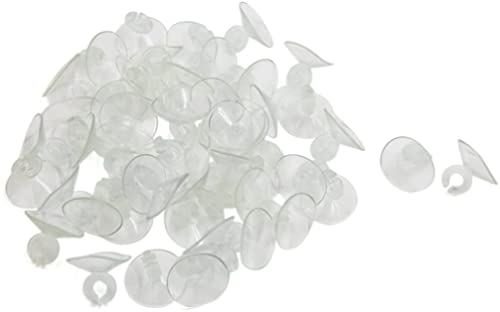 XYWHPGV Clear Silicone Suction Cup Clip Sucker Aquarium Air Pump Accessories 50pcs(e48b0 afbb7 4569d 16636 209f5 af91d