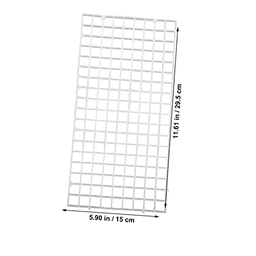 Totority 10pcs Fish Tank Divider Aquarium Isolation Panel Grid Divider for Compartmentalizing Fish Tanks for Projects and Turtle Habitats