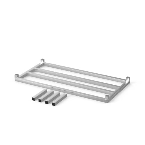 Aluminum Dunnage Rack 48" x 24" | 12" Off The Floor | 1100 Lbs Capacity - size: 48" Long x 24" Wide | Height: 12" Off The Floor