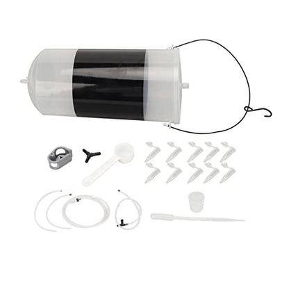 Brine Shrimp Hatchery Kit, Efficient Convenient Brine Shrimp Eggs Incubator Reusable Automatic with Regulating Valve for Shrimp Hatching