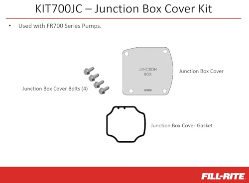 Fill-Rite KIT700JC Kit, Junction Box Cover 700 Series - style: 700 Junction Box Cover
