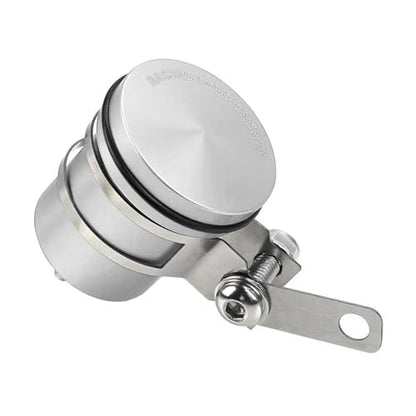Rear Brake Fluid Reservoir Connection Brake For BMW For R 1200 GS LC R1200GS R 1200GS ADV Fuel Hose Bracket Tank Oil Fluid Cup Cover (Color : Silver) - color: Silver