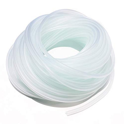 Standard 3/16" Flexible Airline Tubing with Connectors for Aquariums, Terrariums and Hydroponics (100Feet) - size: 100Feet