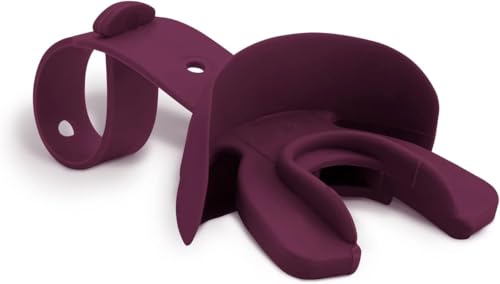 Vettex DoubleGuard Youth Mouth Guard with Lip Protection, Maroon - color: Maroon