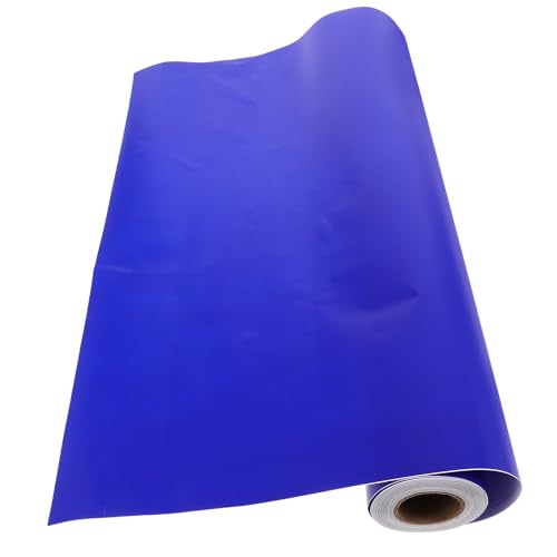 BETOOKY Aquarium Background Sticker PVC Self-Adhesive Fish Tank Backdrop Roll 45cm X 10m Blue Underwater Scenery Decoration for DIY Aquarium Accessories