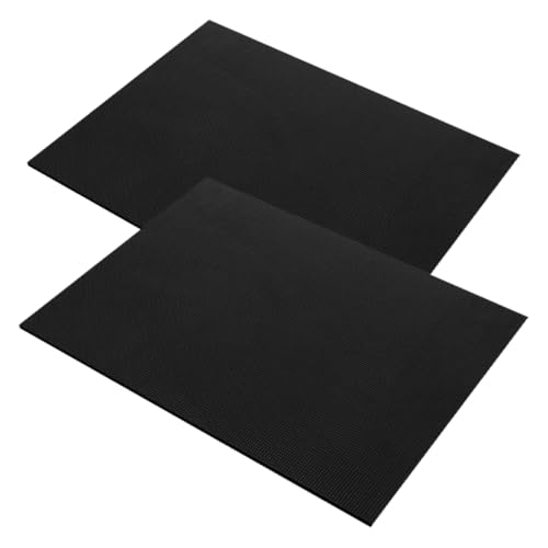 Aquarium Leveling Mat 2pcs Fish Tank Pad Protective Mat Sponge Decorative Thick Pad for Tank