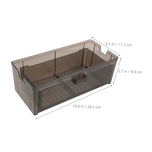 VICASKY Drip Box for Fish Tank Transparent Box Easy Maintenance Aquarium Filtration System Efficient Space Saving Design for Optimal Water Clarity