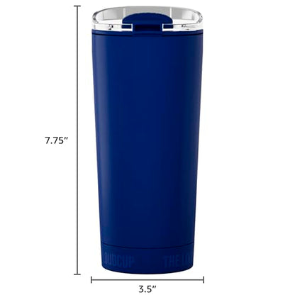 The LoudCup 16 oz 2-in-1 Water Bottle & Noisemaker, Classic Navy - color: Classic Navy, size: 16 Ounces