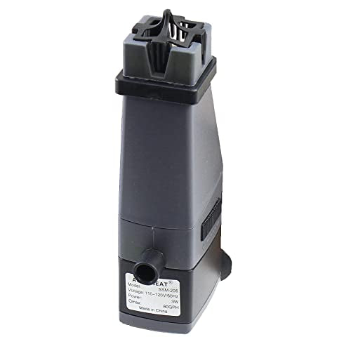AQUANEAT Aquarium Surface Skimmer, Protein Skimmer, Internal Filter for Aquarium, 80GPH