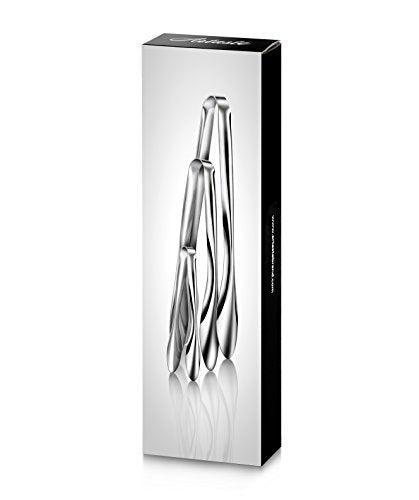 Artaste 43167 Rain 18/10 Stainless Steel Utility Tongs, Set of 3