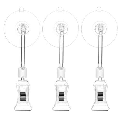 Abaodam 3Pcs Aquarium Suction Cups Clips for Fish Tank Accessories Holders for Pumps Filters and Air Pumps Durable Clips for Lasting Use Aquariums