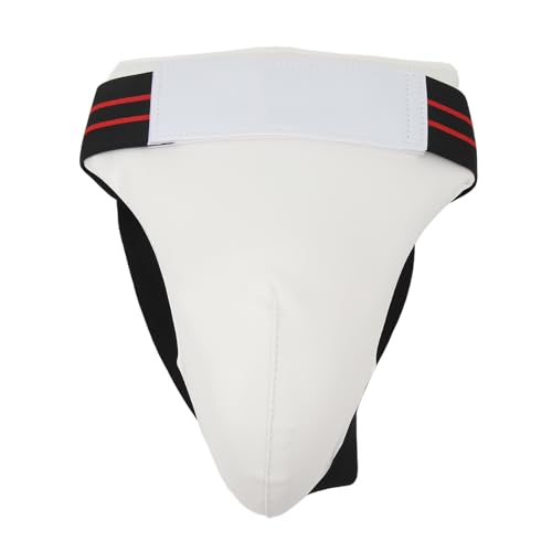Groin Guard, Boxing Groin Guard Protector with Adjustable Straps Cup Groin Guard for Taekwondo Muaythai MMA Men