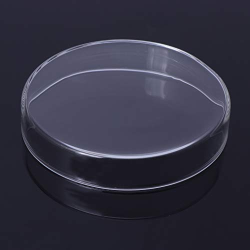 Aquarium Shrimp Feeding Dish High Glass Bottom Feeder Food Bowl 3.9 3.5 3.2 2.6 2.4 Inches Round Tray - size: Large