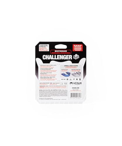 Venum Kids Challenger Mouthguard - Strap/Strapless - color: Black/White, size: Kid's