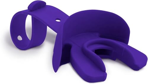 Vettex DoubleGuard Youth Mouth Guard with Lip Protection, Purple - color: Purple
