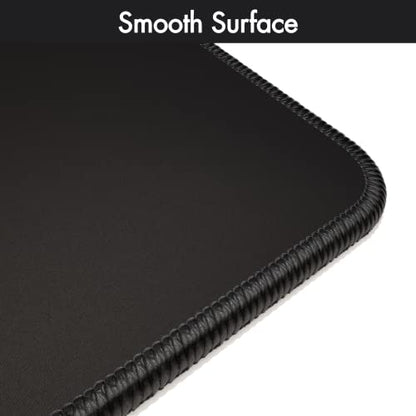 Gamer Boss - Gaming Mouse Pad - 32 x 12 Inches - 4mm Thick with Stitched Edges, Non-Slip Rubber Base, Premium Cloth Mousepad, Desk Mat for Laptop, Keyboard, Computer & PC (Ranger, Black) - color: Black, size: 32" x 12"