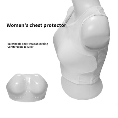 Women ' S Karate Chest Guard Breast Protector Easy to Use Boxing for Martial Art Women Boxing