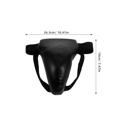 BESTYASH Kids Groin Protector Boxing Reusable Crotch Guard for Martial Arts Training Breathable Protective Gear for Boxing Taekwondo Fighting Practice 10.43 X 7.48 X 3.74 in