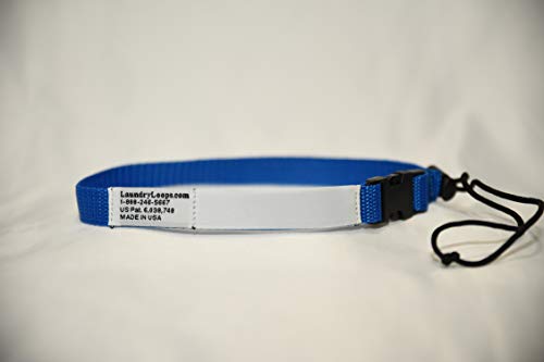 with Sock Snare, Premium Royal Blue Laundering Strap, Package of 2 - color: Royal Blue, size: 2 Straps