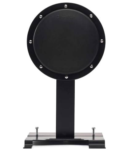 Gibraltar Bass Drum Practice Pad, 10" Silent Kick Pad for Low Volume Rehearsals, with Carpet-Secure Design for Drummers Practicing at Home or on the Road (GBDP)