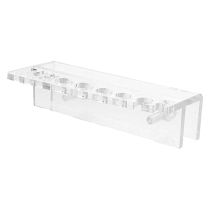 Aquarium Tool Holder Rack for Fish Tank Maintenance Organized Storage for Aquatic Plant Cleaning Tools Wall-Mounted Design Multiple Storage