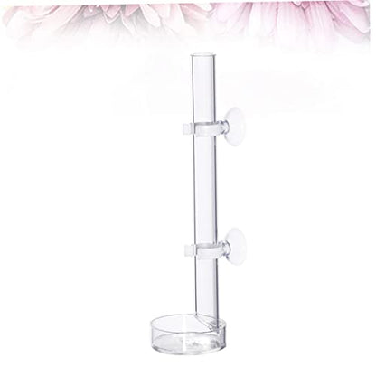 BESPORTBLE Acrylic Shrimp Feeder Tube Bowl Aquarium Supplies Feeder for Shrimp Food Tube