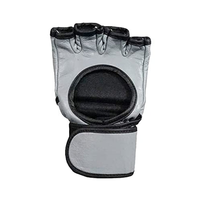 Flight MMA Fight Gloves - color: Grey, size: Large