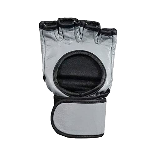 Flight MMA Fight Gloves - color: Grey, size: X-Large