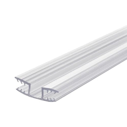 Clear PVC Living Hinge for 3/16in Panels - 36 Inches (Pack of 4, 12 Feet Total)