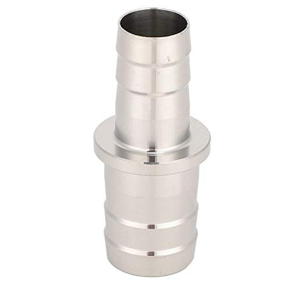 Aquarium Stainless Steel Water Pipe Adapter Fittings Joint Connector for Fish Tank12mm to 16mm (12 to 16mm stainless steel reducer)