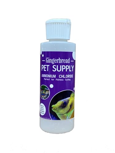 Ammonium Chloride for Fishless Aquarium Cycling - 4 oz