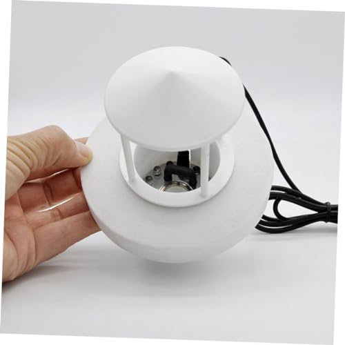 Kisangel Portable Humidifier Splash Guard for Rockery Fish Tank Water Anti-Splashing Plastic Cover Easy Installation Reusable Humidifier Cover for Mist Maker Use