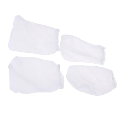 5pcs Aquarium Filter Bag Fish Tank Mesh Cotton Elasticated Bag Cleaning Tools