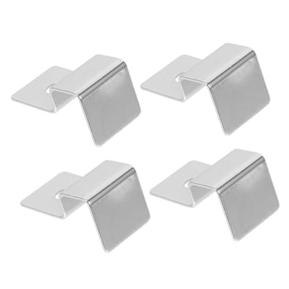Happyyami 5sets Fish Tank Lid Rack Durable Glass Cover Holders for Aquarium Accessories 4pcs*5